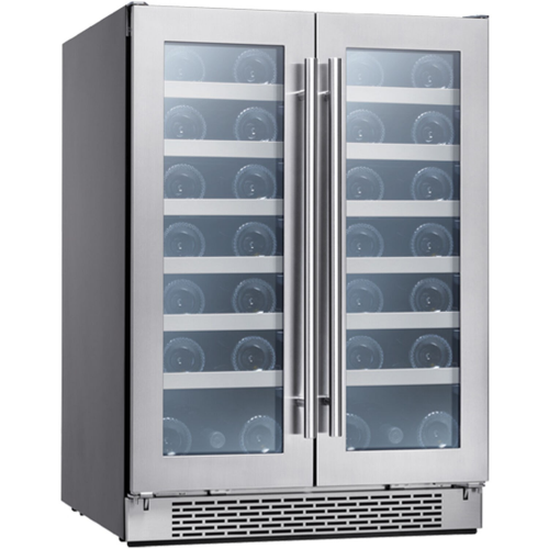 Zephyr 24" French Door Dual Zone Wine Cooler