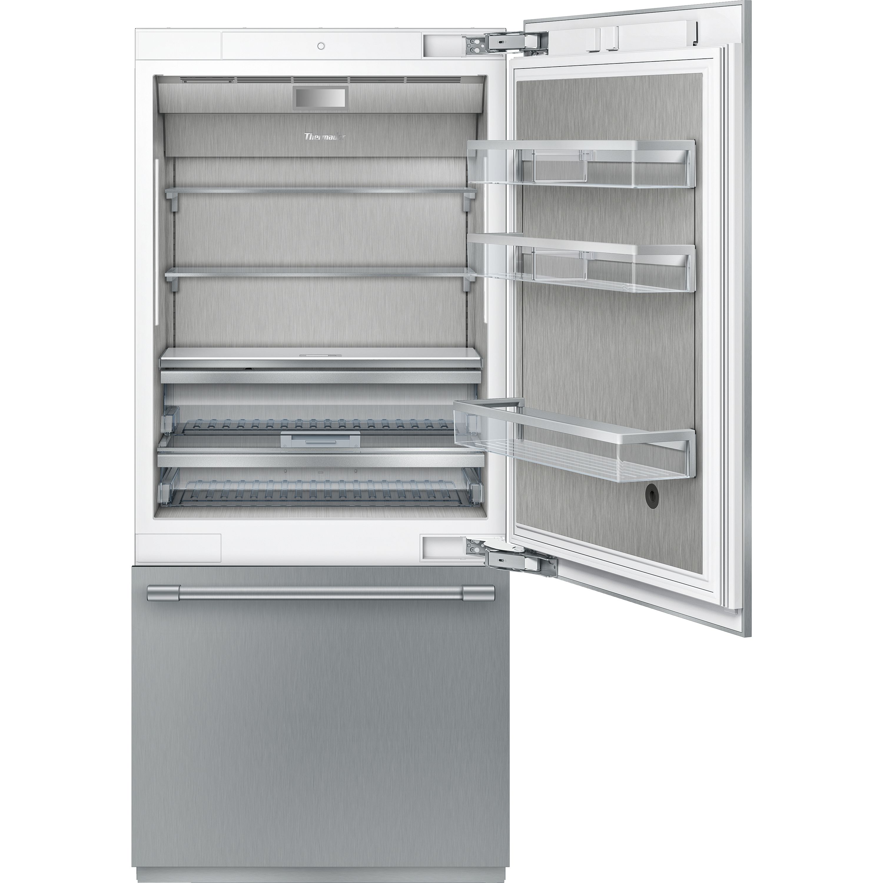 Thermador Built-in Two Door Bottom Freezer, 36'', Panel Ready