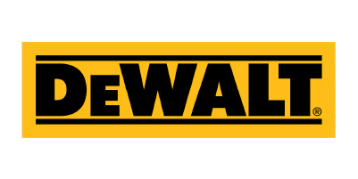 DEWALT brand page with links to 20V MAX, batteries, outdoor power, and hand tools.