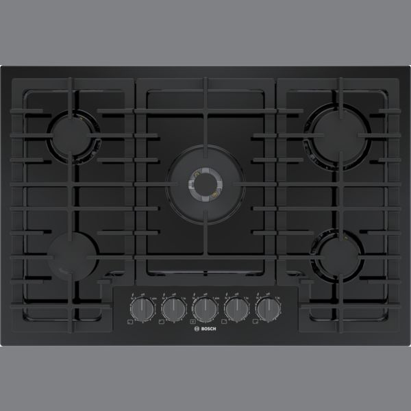 Bosch 800 Series, Gas Cooktop, 30'', Black