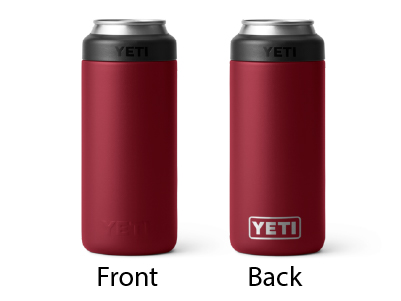 Yeti - Rambler 12 oz Colster Slim Can Insulator Harvest Red