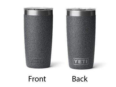 Charcoal YRAM10TUM YETI Rambler 10 Oz Tumbler With Magslider Lid