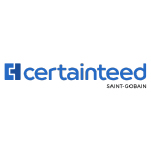 The Certainteed logo with 'certainteed' in blue.