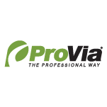 THe ProVia logo with their slogan 'The Professional Way.'