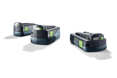 Tailor-made to Festool battery packs