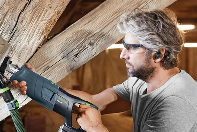 Hearing protection made for working with power tools.