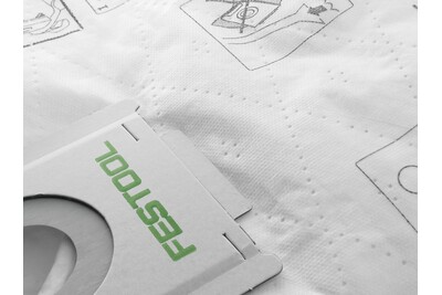 Tear-resistant fleece filter bag.