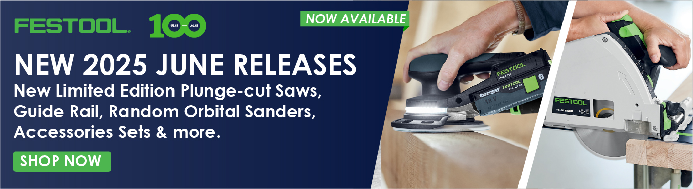 Search result page to NEW tools, kits, and accessories from Festool.