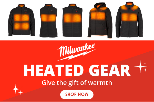 Search result page with Milwaukee Heated Gear.