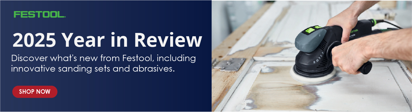 Festool New 2025 Winter Release Search Page.