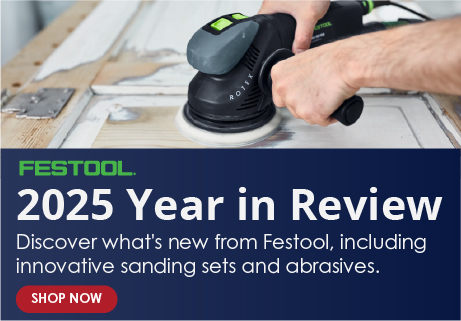 Festool New 2025 Winter Release Search Page.