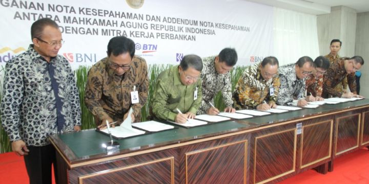 MA Tanda Tangan MOU dengan Sejumlah Bank BUMN
