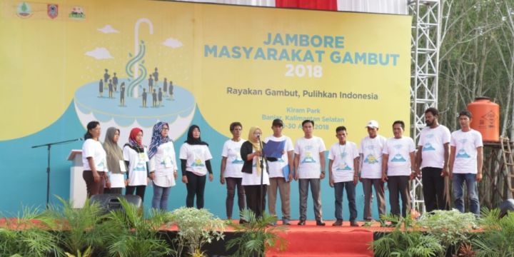 Jambore Masyarakat Gambut 2018 Canangkan Deklarasi Banjar untuk Cegah Kebakaran