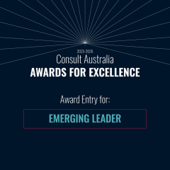 2025-26 Awards for Excellence - Emerging Leader