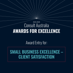 2025-26 Awards for Excellence - Small Business Excellence - Client Satisfaction