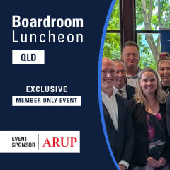 Boardroom Luncheon with Sally Stannard, Director-General at Department of Transport and Main Roads