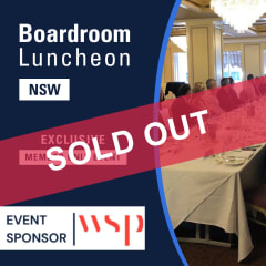 SOLD OUT: Boardroom Luncheon with Hannah McCaughey, Chief Executive of EnergyCo