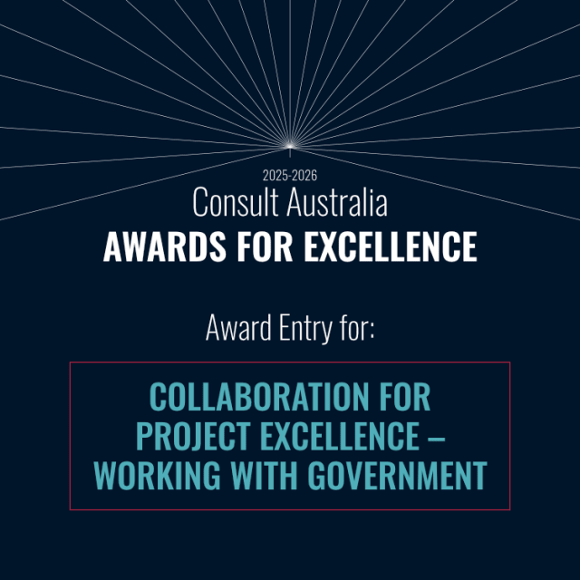 2025-26 Awards for Excellence - Collaboration for Project Excellence - Working with Government