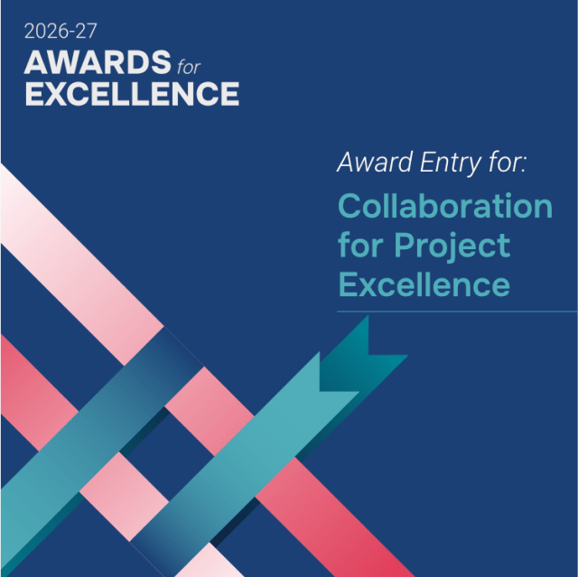 2026-27 Awards for Excellence - Collaboration for Project Excellence