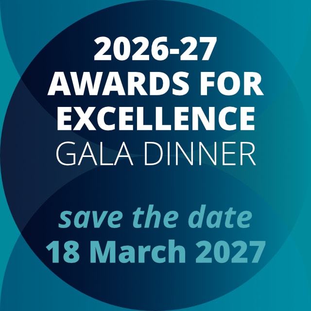 Save the Date - 2026-27 Awards for Excellence Gala Dinner