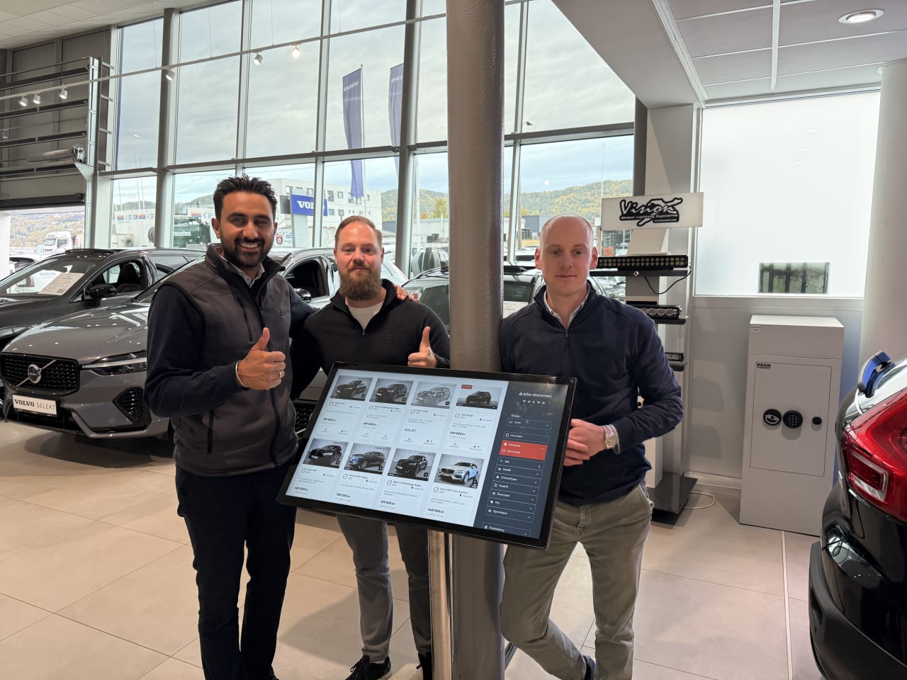 The team at Bilia Drammen uses Short Shift's system in daily customer work