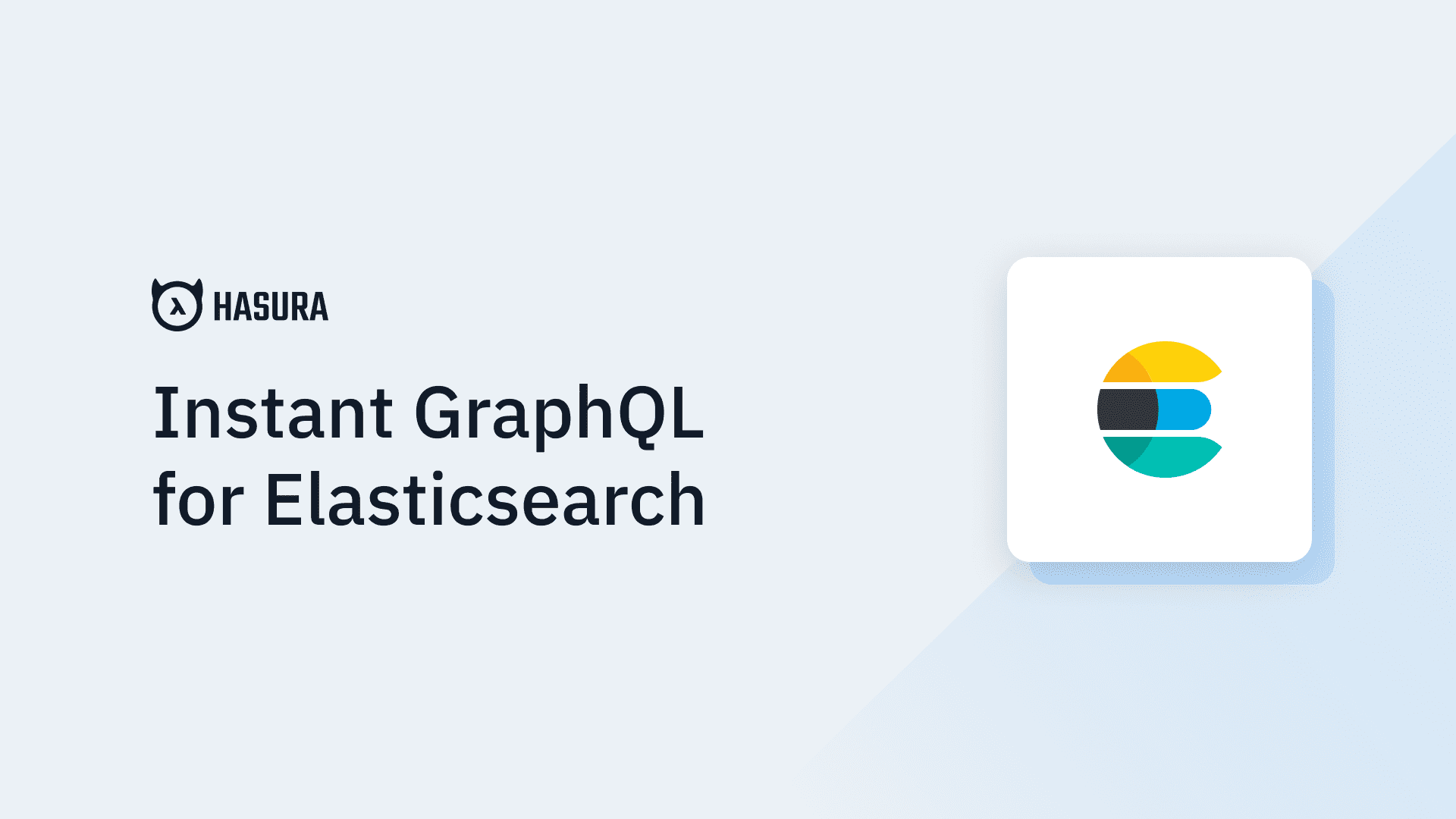 Create GraphQL APIs on Elasticsearch in 2 minutes