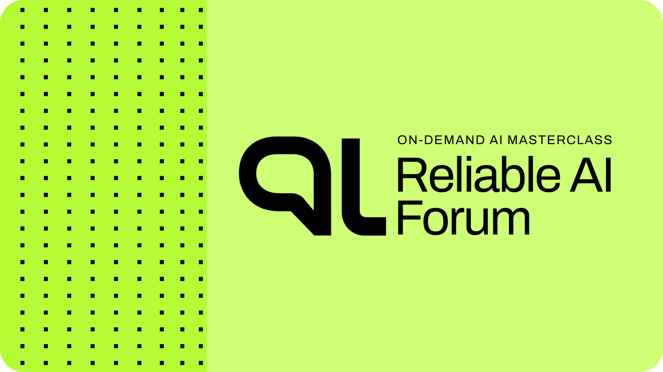 Reliable AI Forum: Building Trust in Operational Intelligence