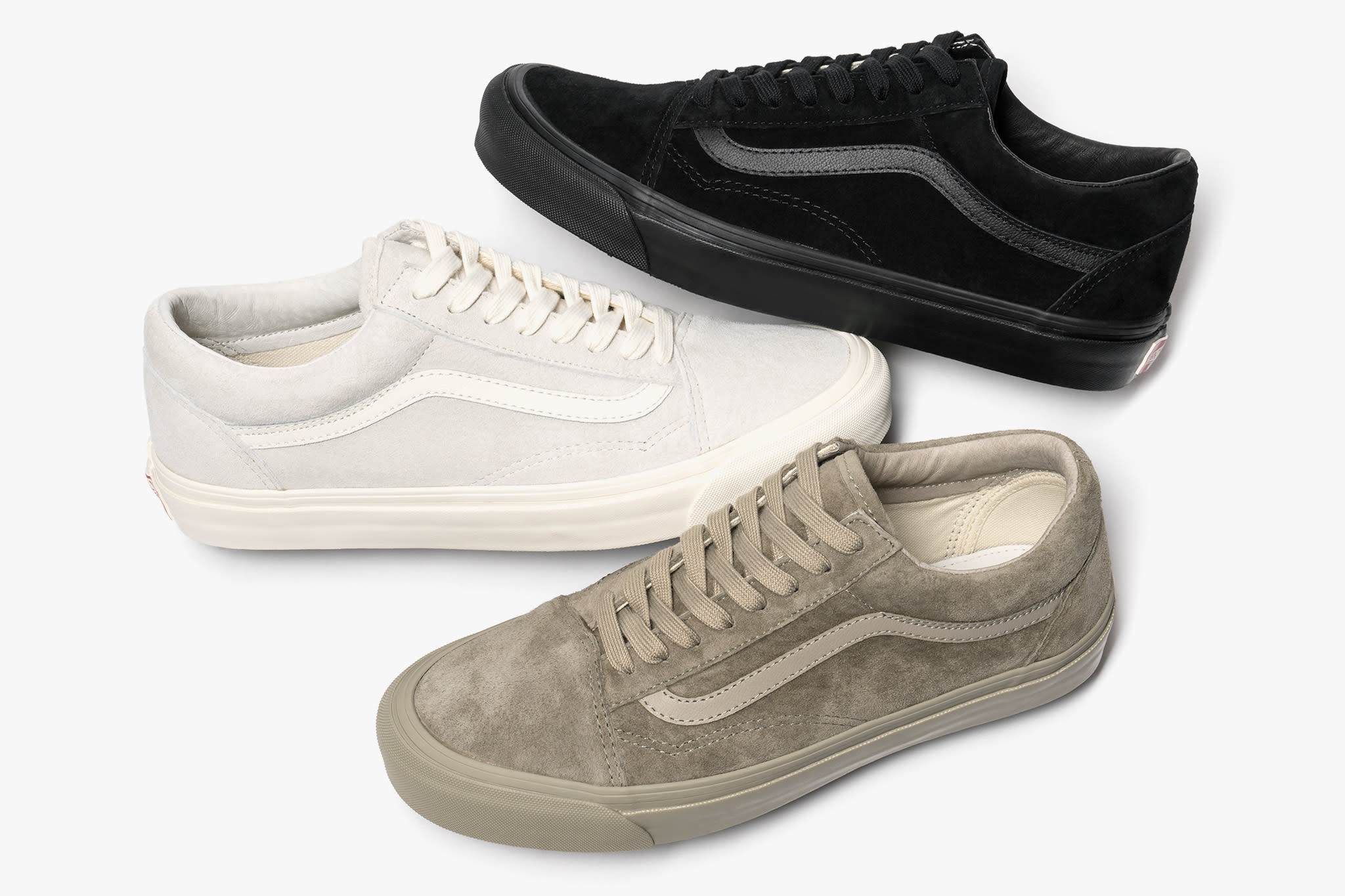 vans vault old skool black marshmallow