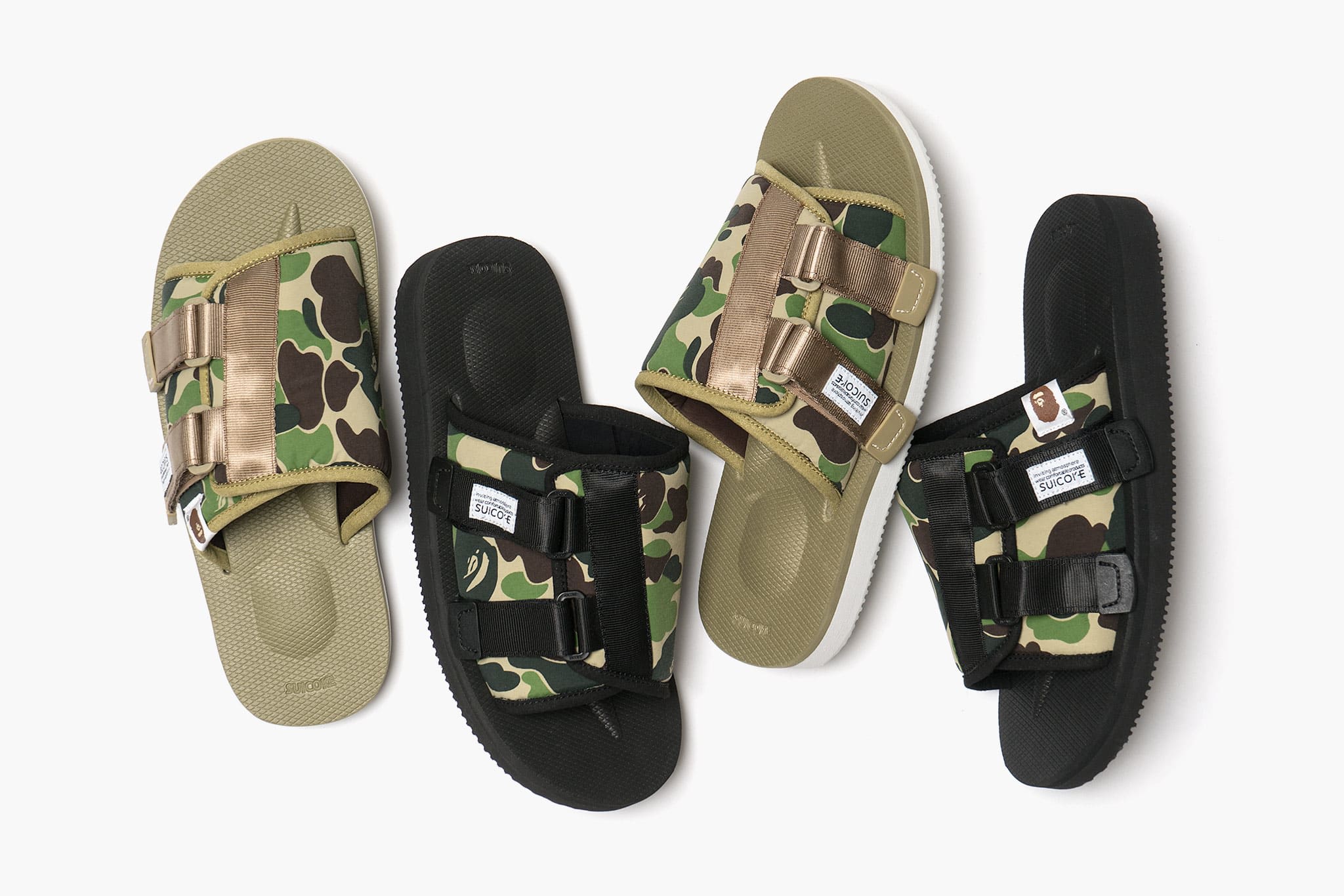 A BATHING APE x SUICOKE Kaw | Release 