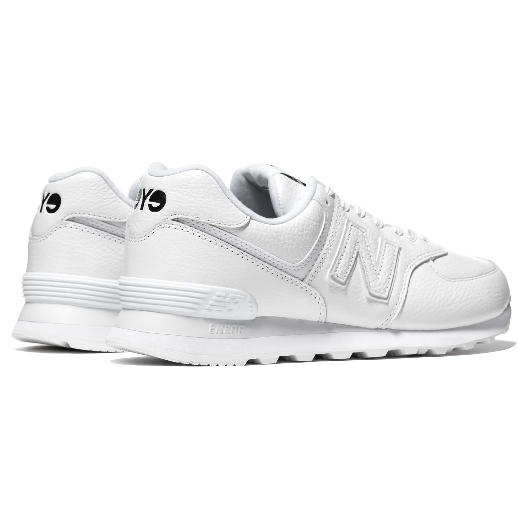 new balance white man