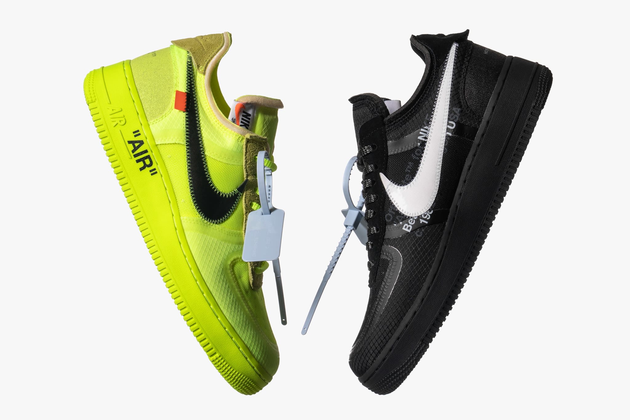 raffle air force 1 off white