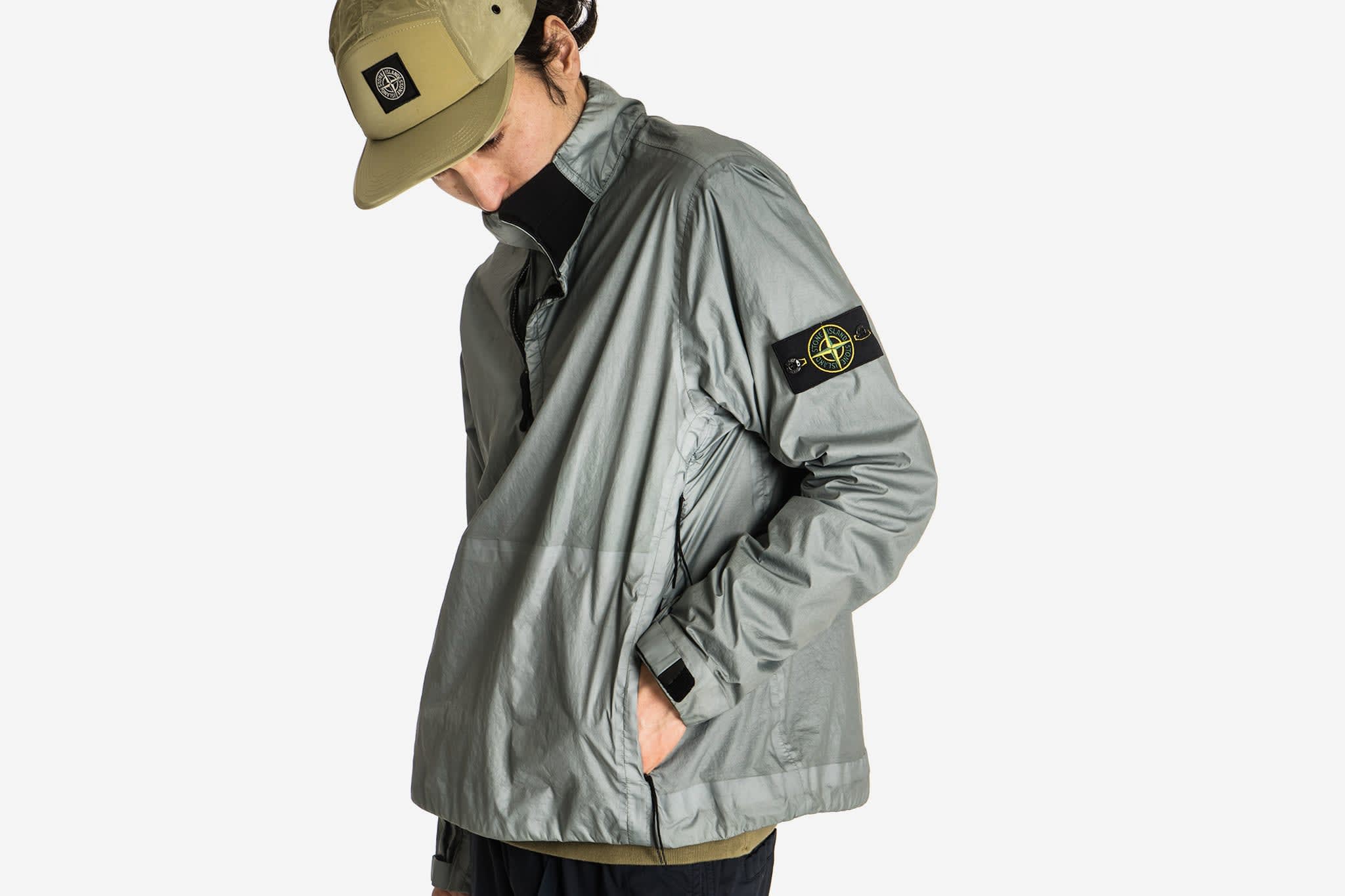stone island nylon metal 5 panel cap