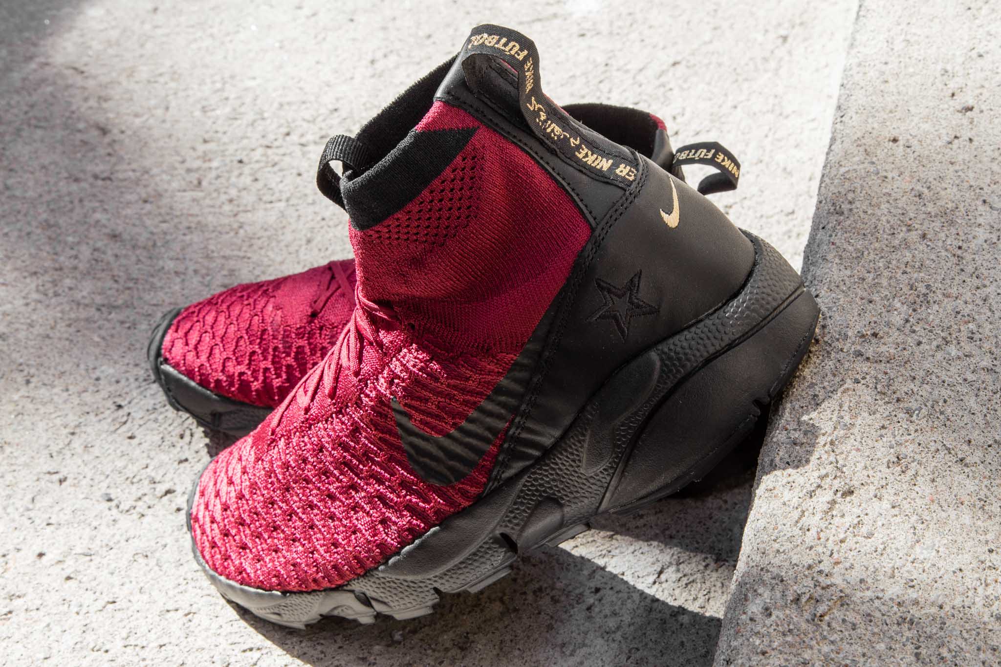 Nike Air Footscape Magista Flyknit FC Team Red | Now Available | HAVEN
