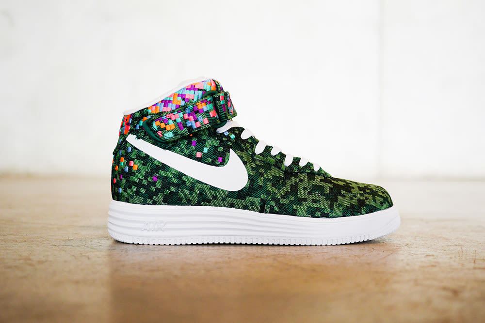 green lunar air force ones