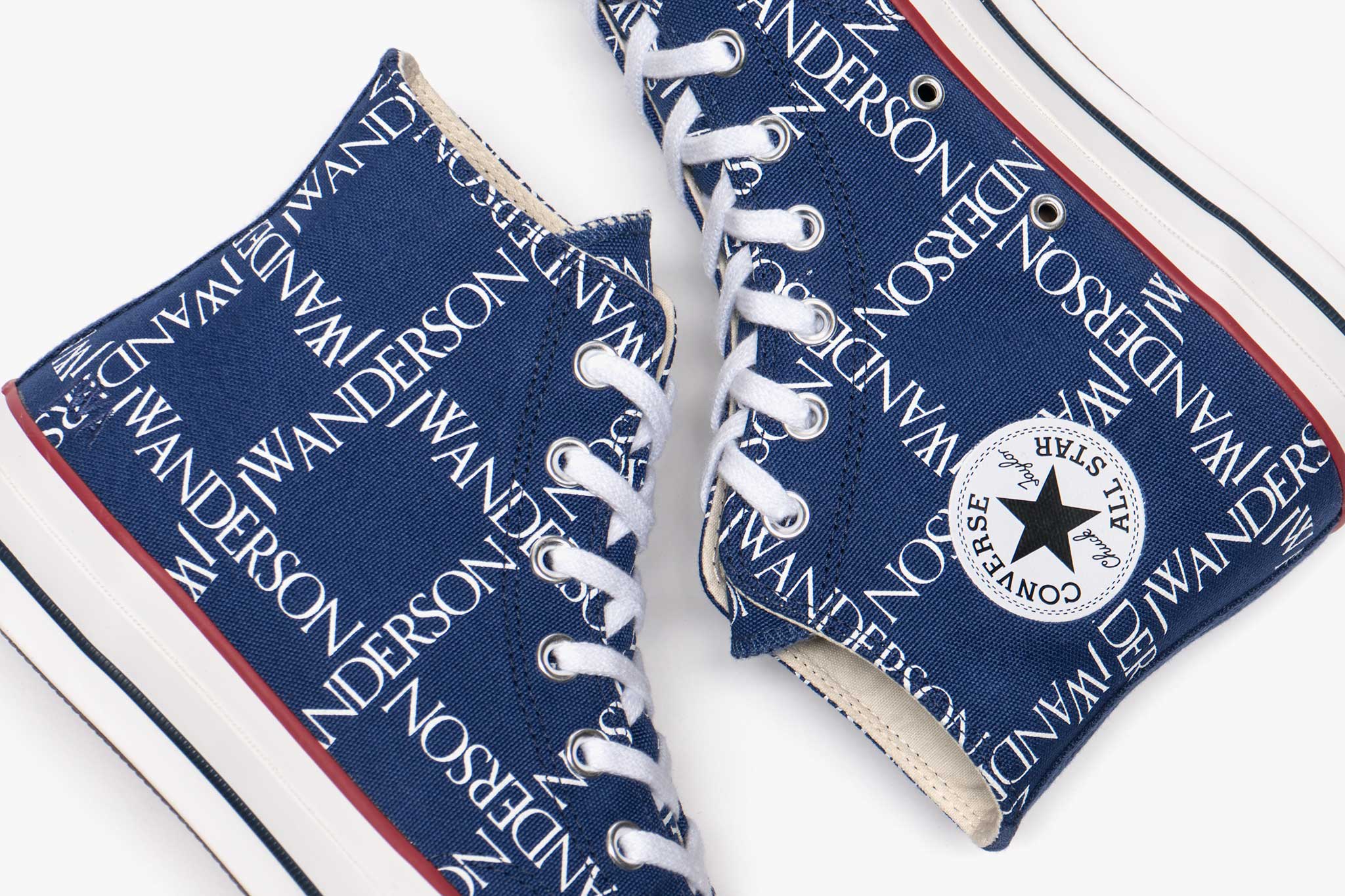 jw anderson converse blue