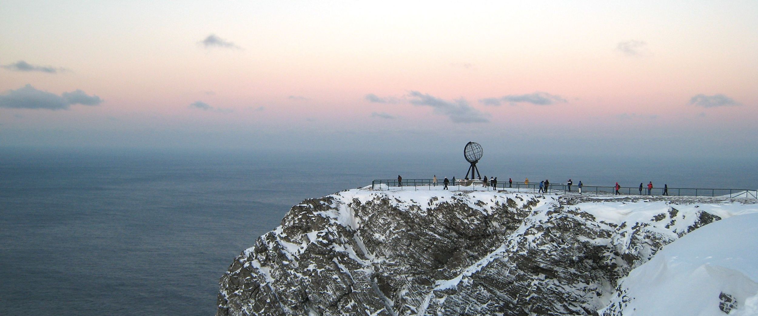 North Cape in a winter day