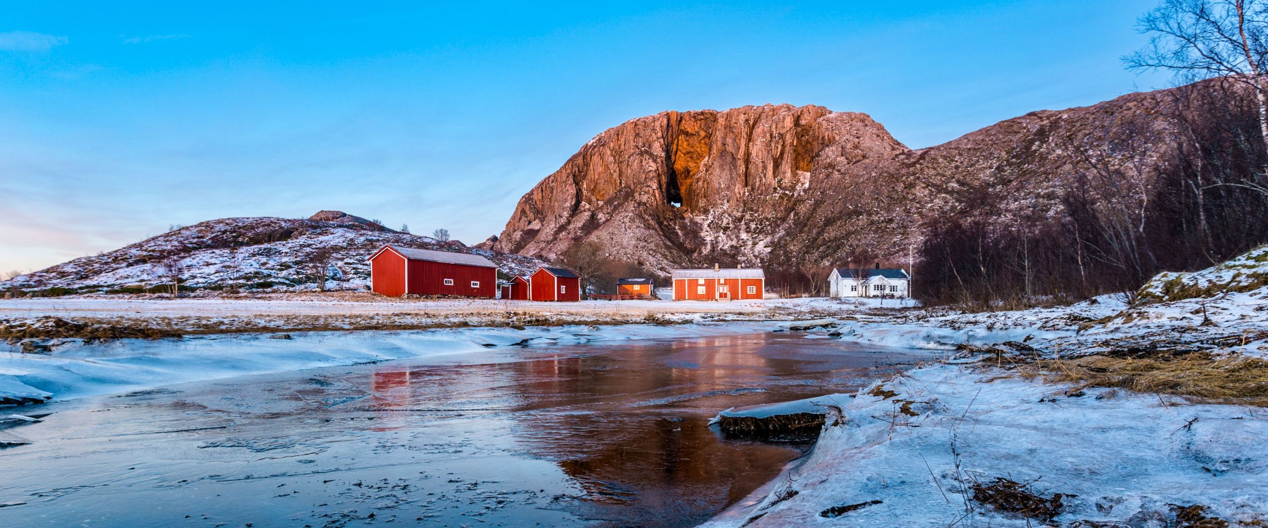 Torghatten vinter