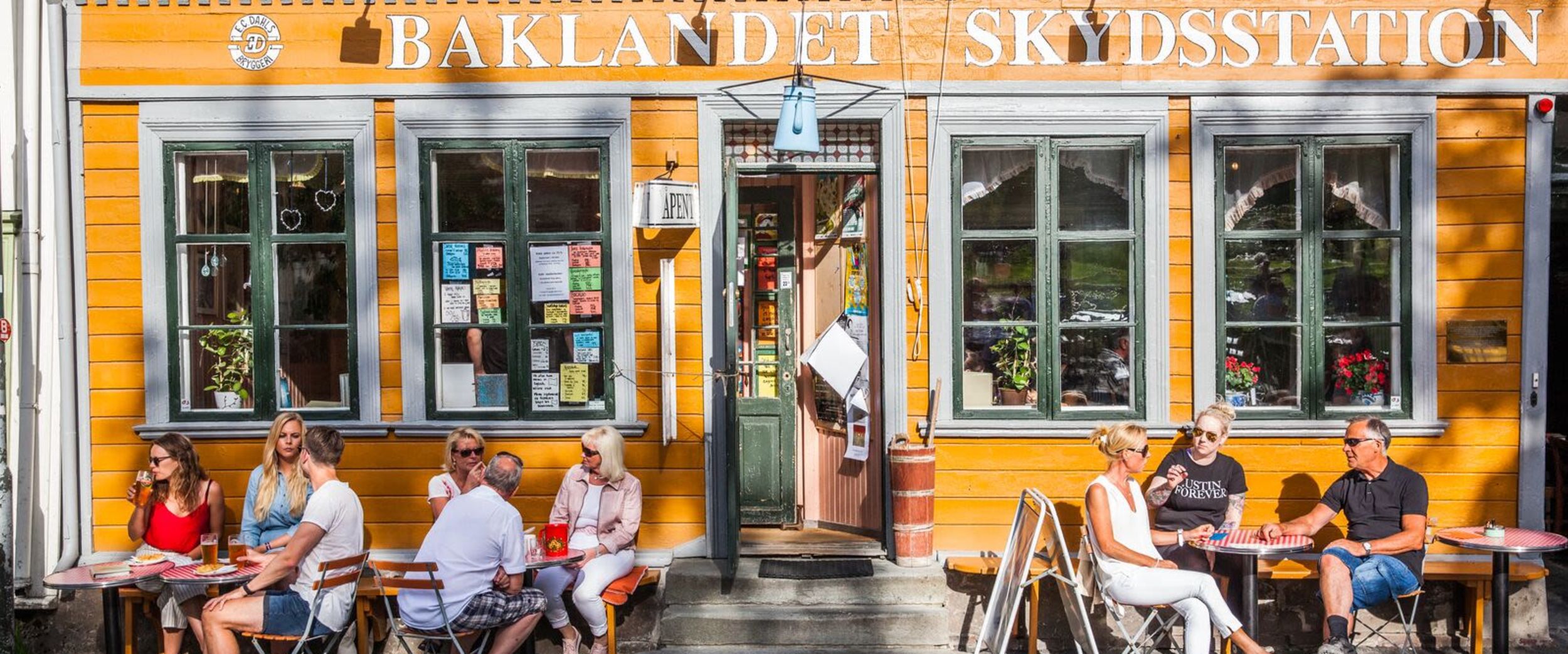 Old fashioned cafe in Trondheim