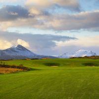 Golfbane. Lofoten.