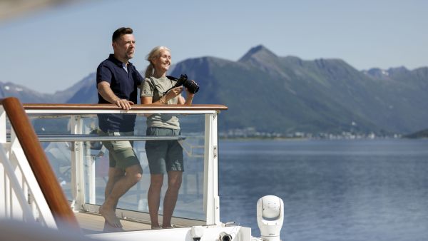 guests enjoying the view on observation deck