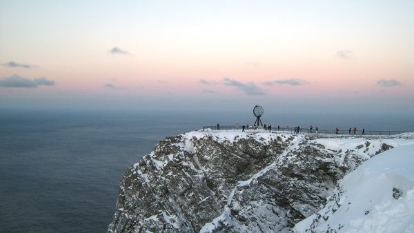 North Cape a winter day, photo: Beate Juliussen, nordnorge.com