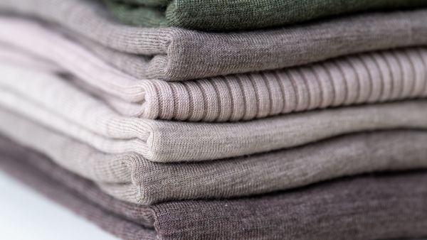 Stack of sweaters