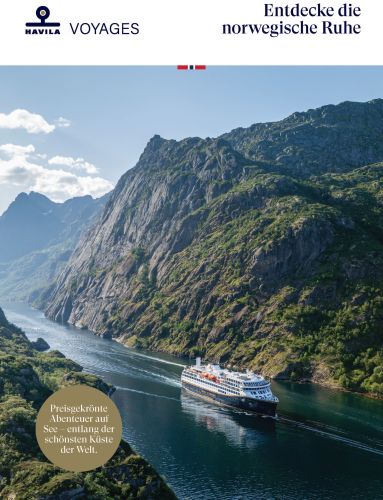 German front page Havila Voyages 2025