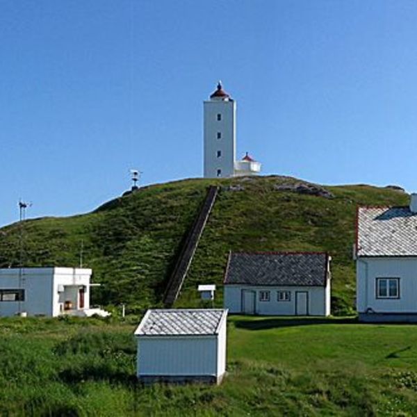 Fruholmen lighthouse. Photo Museumene for kystkultur og gjenreisning i Finnmark IKS