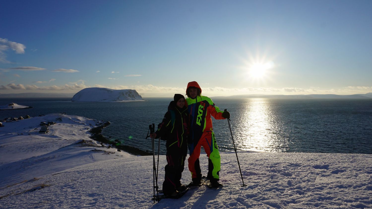 Trugetur i snø og solskin