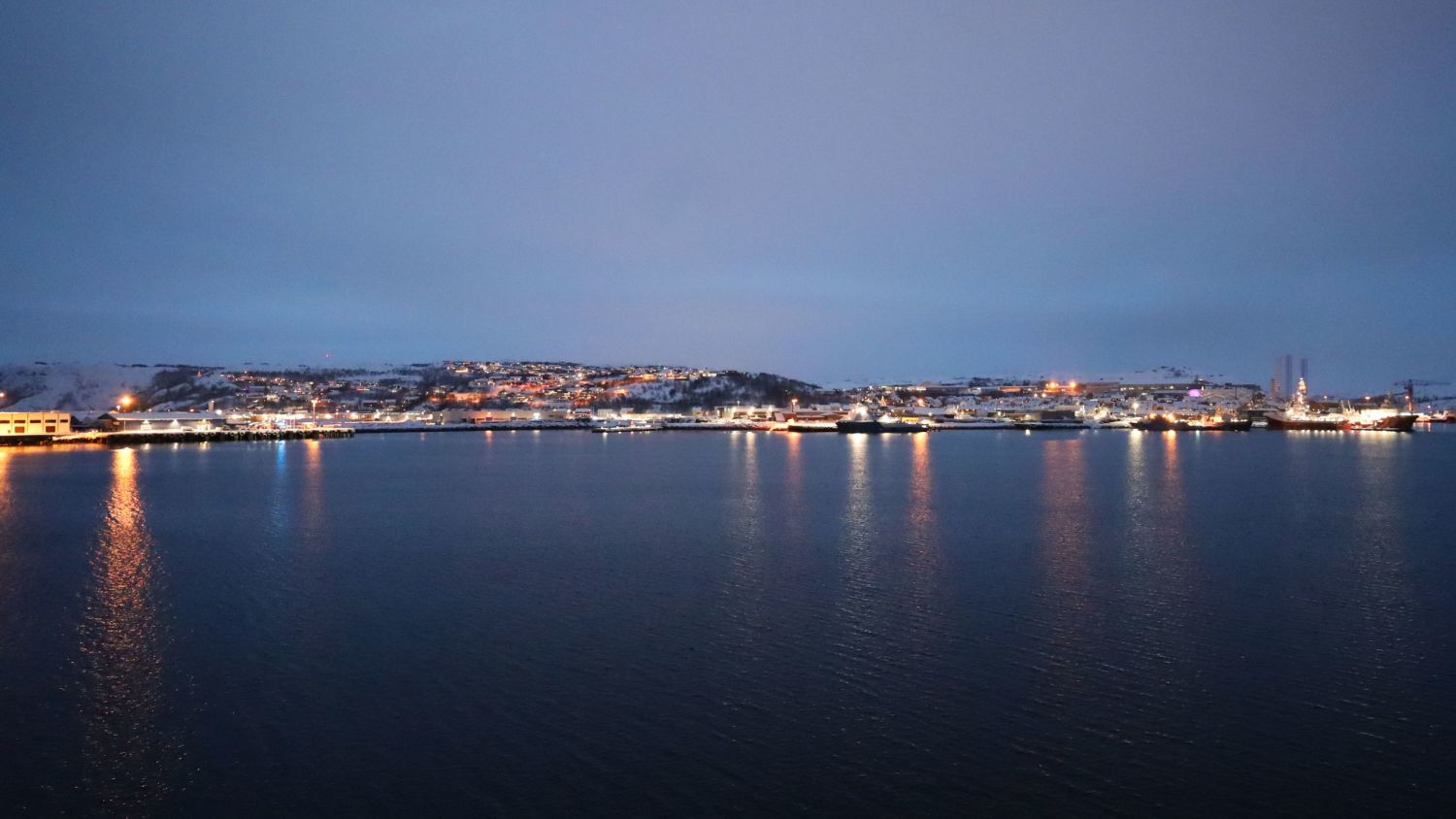 Kirkenes on Havila Capellas maiden voyage. Photo Tonje Ytrebø