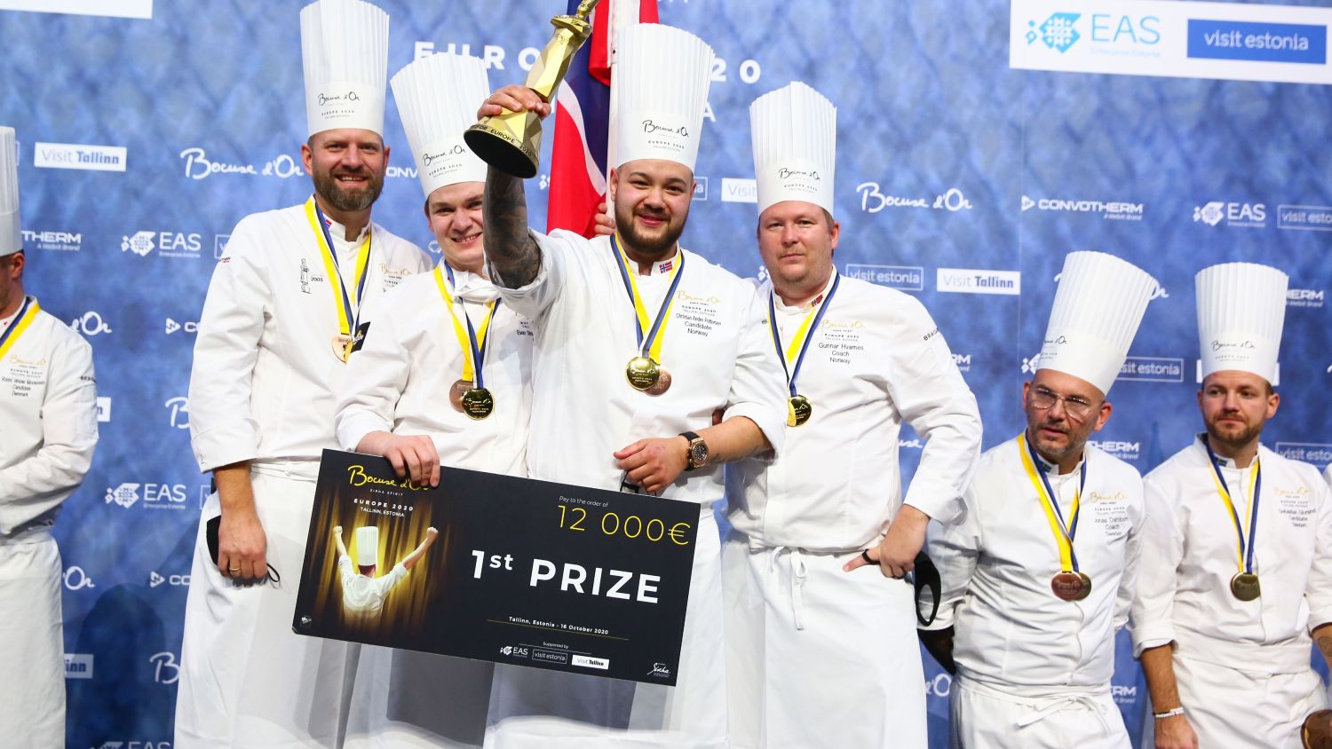 Norwegian gold at Bocuse d'Or