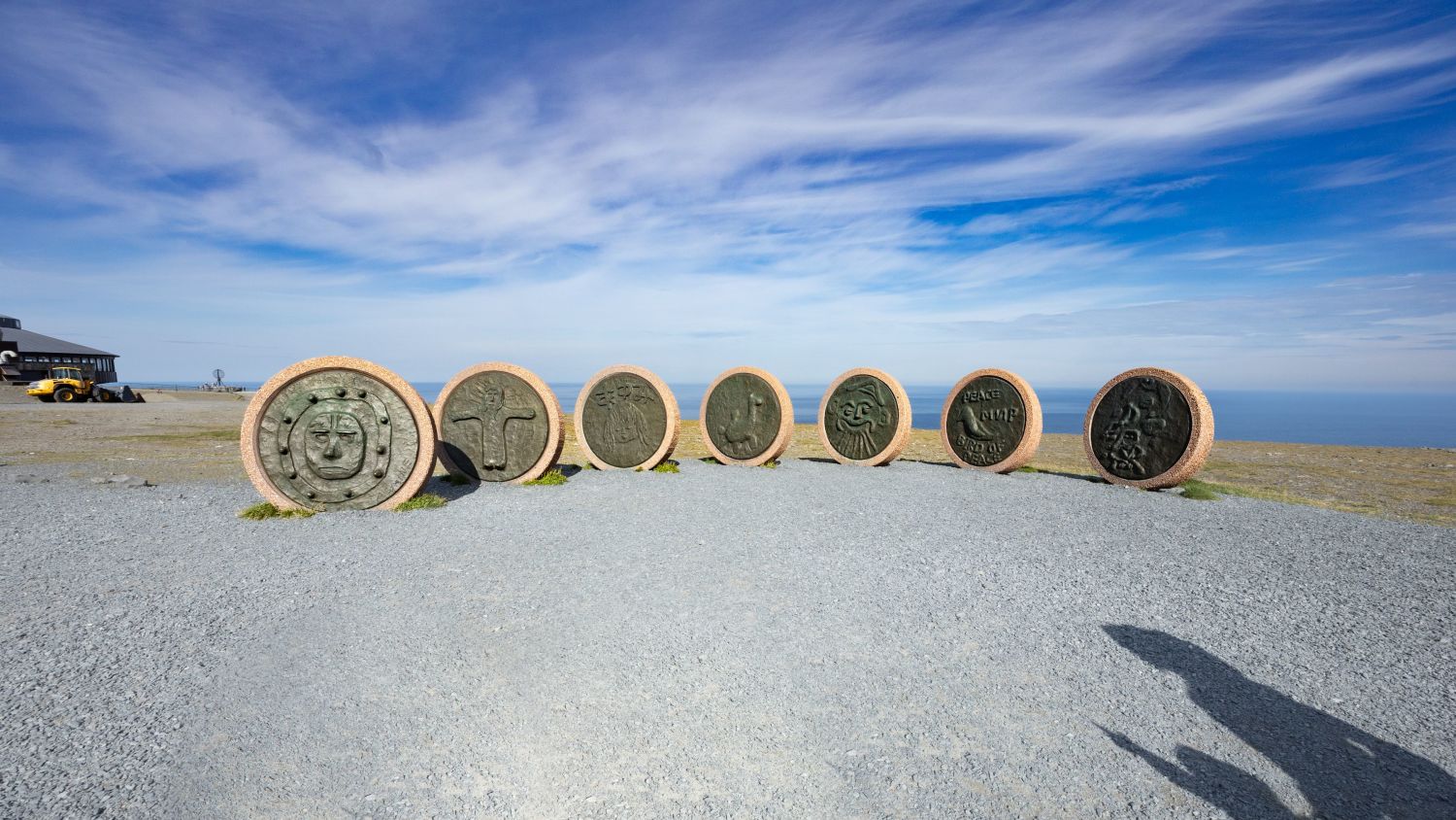 Viking Landmark at North Cape Plateu Havila Voyages Excursion in Norway HVGN1