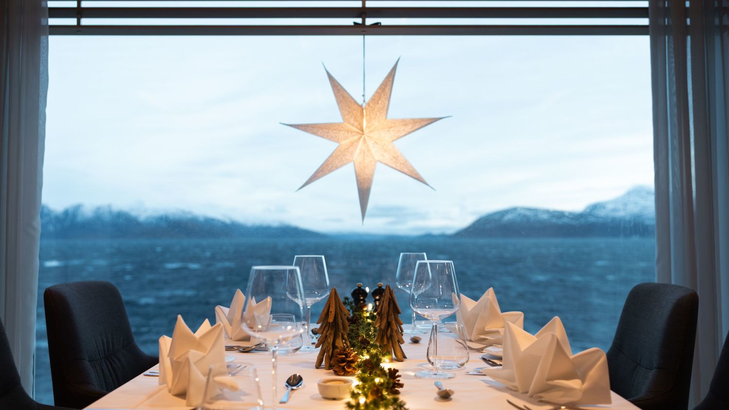 Coastal christmas dinner