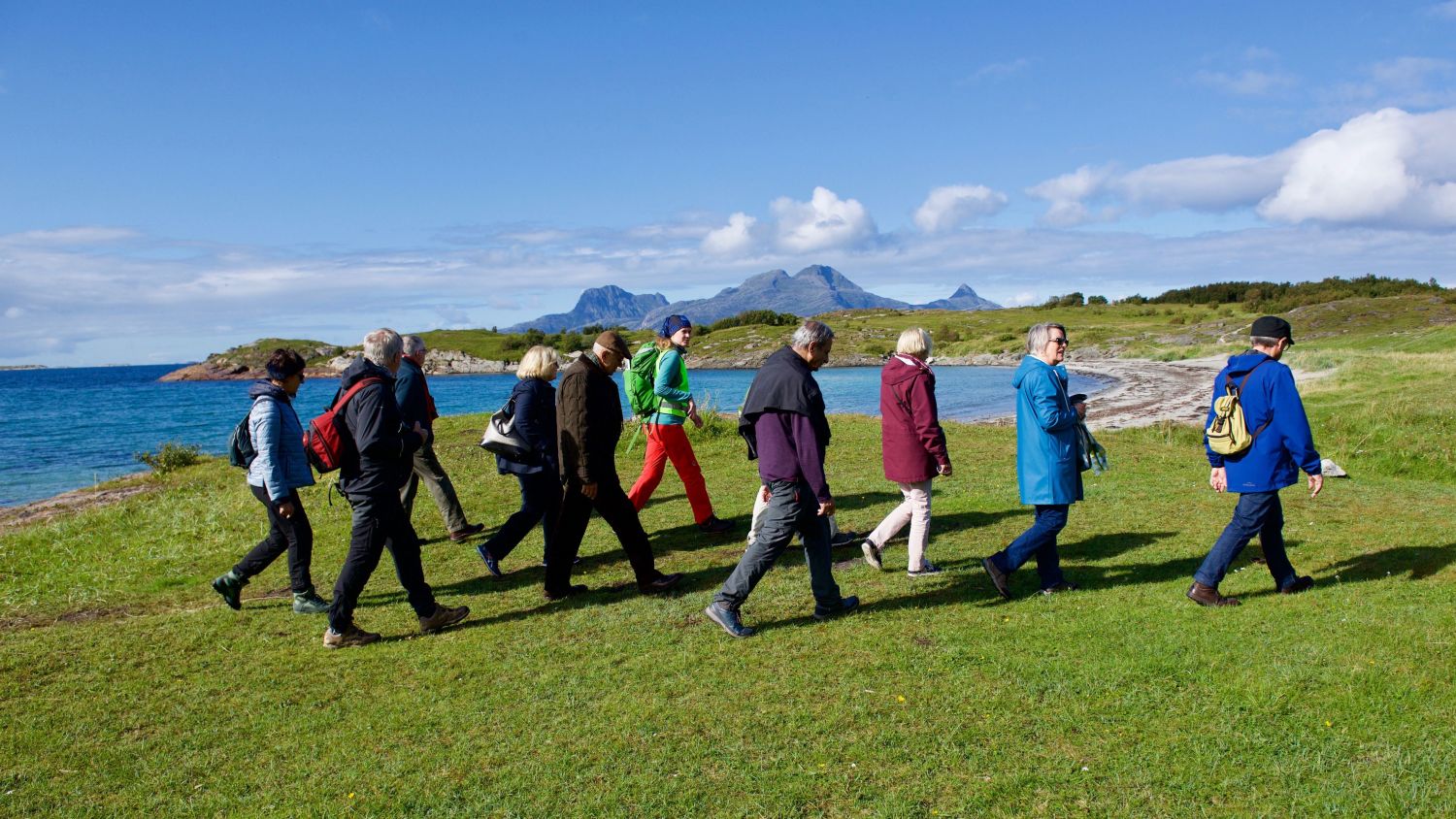 Coastal walk on a beautiful summer day. Photo: Andrea Karstaedt